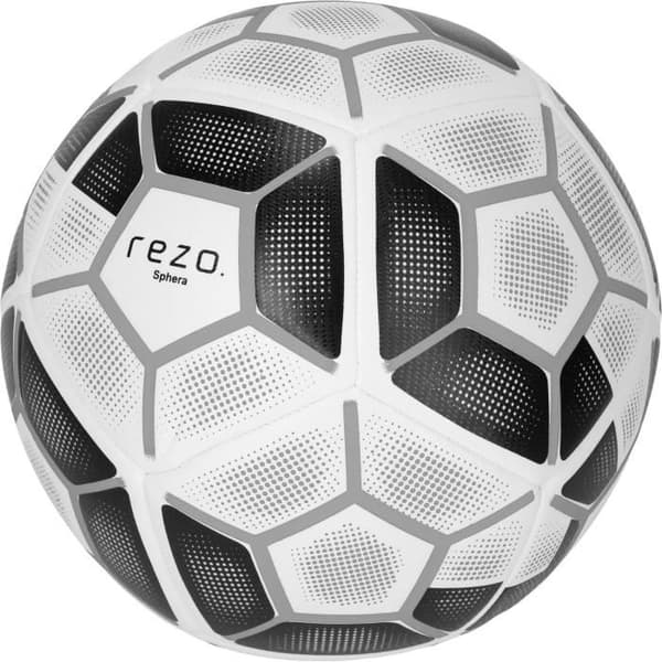 Fotboll - REZO - Sphera - Storlek 4 - Grå - Avancerad teknik Vit SvartGrå