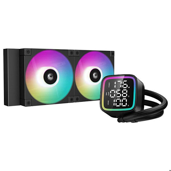 Vandkøling AIO - DEEPCOOL - LD240 - Sort