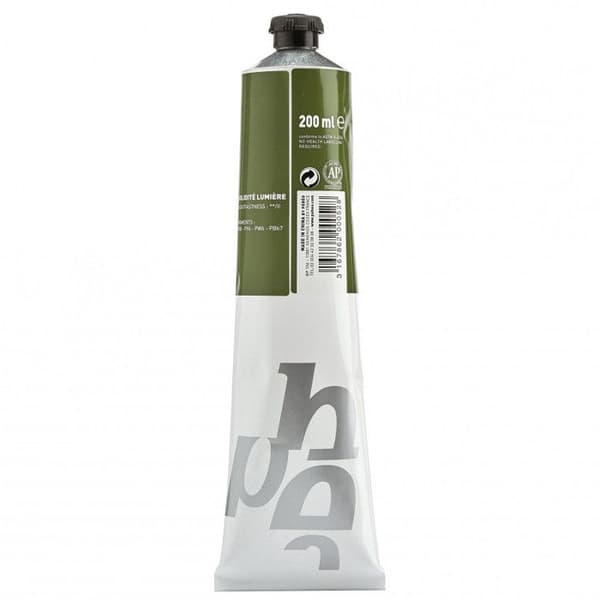 Oljefärg - Pébéo - 200052 - Chartreuse Gul - 200 ml - Torkar snabbt Jaune Chartreuse