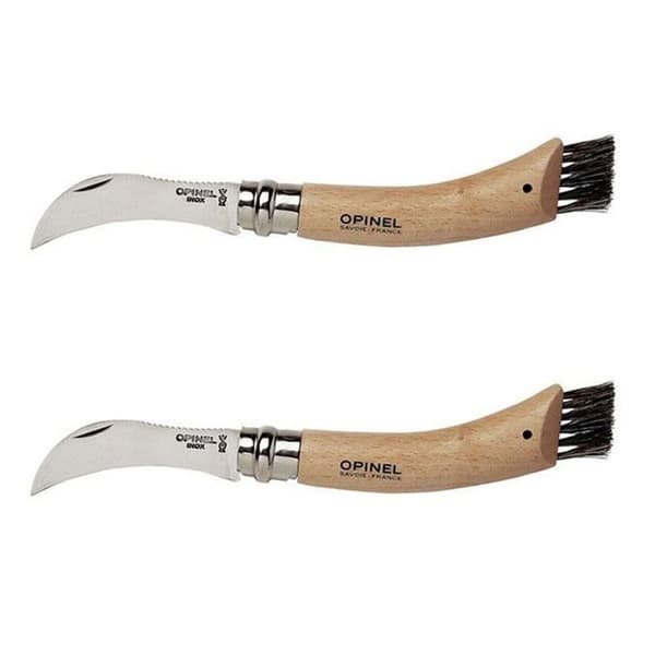 2 sieniveistä Opinel 8 cm beige