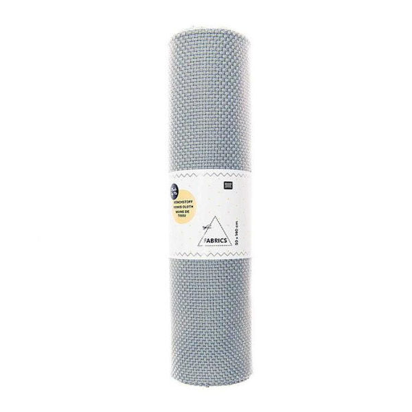 Harmaa laskoskangas 50/140 cm Grå