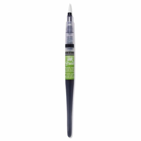 Ink Brush reservoir børste 6,5 ml - Gulgrøn Grön