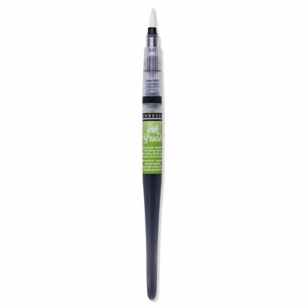 Ink Brush säiliöharja 6,5 ml - Keltainen vihreä Grön