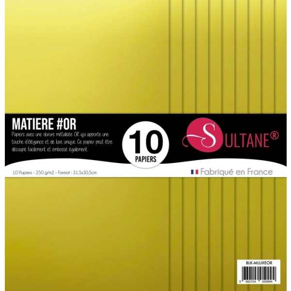 Sultane - BLK-MLUXEOR - Kreativt papper, färg, stort