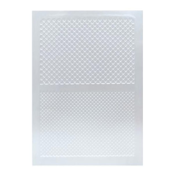 Waffle-textuurilevy Transparent
