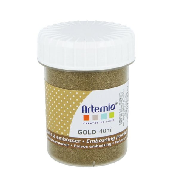 Guldbelagt prægemiddel 40ml gyllene