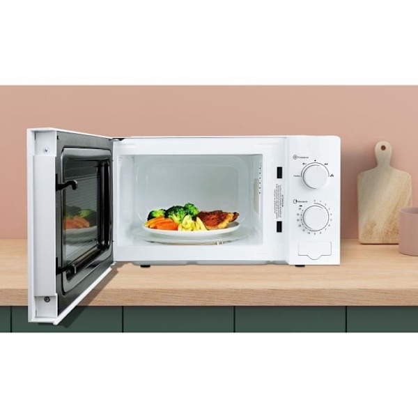OCEANIC MO20W11 Mikroovn Hvid 45,4 x H26,1 x D32,6 cm - 20L