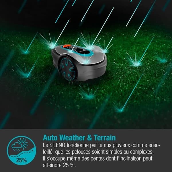 Bluetooth® tilsluttet robotplæneklipper GARDENA SILENO Minimo 500 (15202-26) - 500 m²