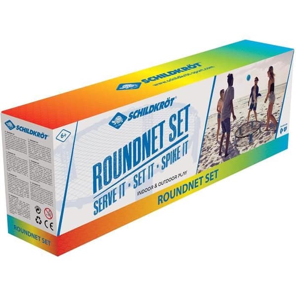 Utomhuslek - Studsmatta / boll - SCHILDKRÖT - RUNDNET SET Svart