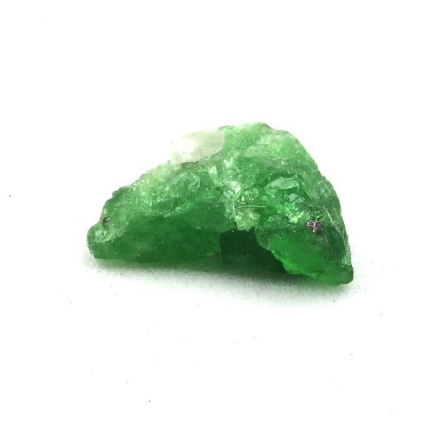 Sten og mineraler. Tsavorite granat. 2,98 ct. Manyara-regionen, Tanzania. Grön