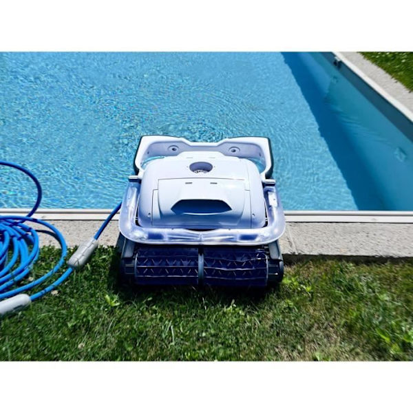 Poolrobot - Bestway - Raptor - Autonom - Vit Grå