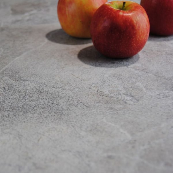 Sammenklappeligt terrassebord i Compact HPL stengrå indretning 70 x 70 Grå