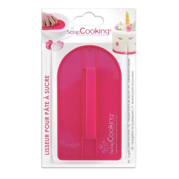 Sukkerpasta glatter Rosa
