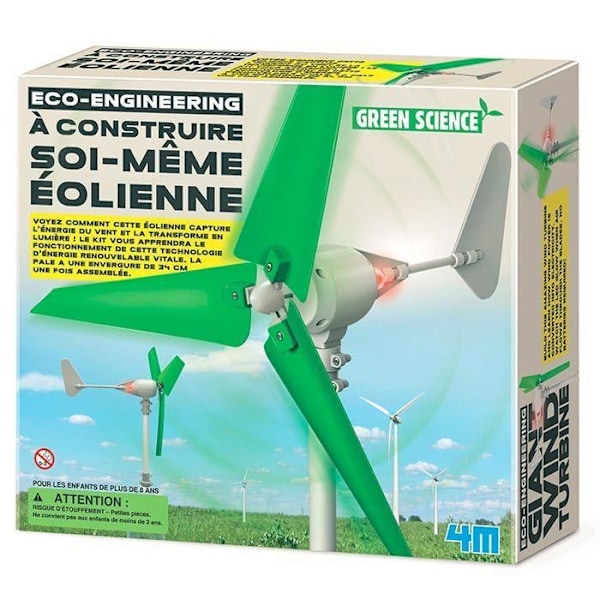 Green Science - Tuulivoimala rakennettavaksi