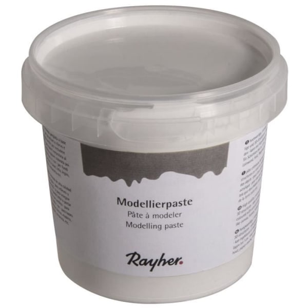 Rayher Hobby Rayher modellér Plastiroc hvid 20 3 x 20 3 x 0 85 cm - 38932000