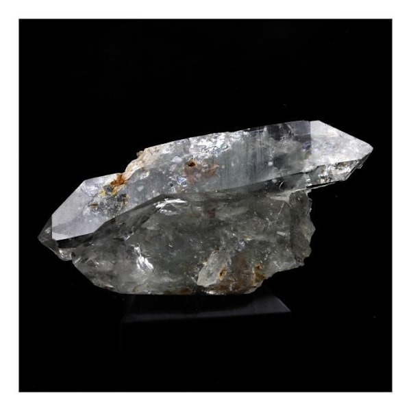 Sten og mineraler. Phantom Quartz. 150,0 ct. Les Deux Alpes, Oisans, Frankrig.