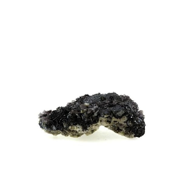 Hematite + Grå Fluorit 184,6 karat Grå