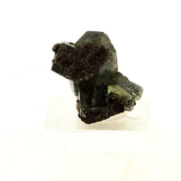 Stenar och mineraler - ABIJOUX - Apatit + Muskovit - 27,13 ct - Blå - Blandat