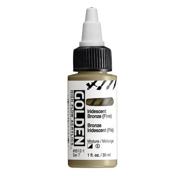 GULDEN 30 ml HØJ FLOW Bronze Iridiserende (Fin) - S7