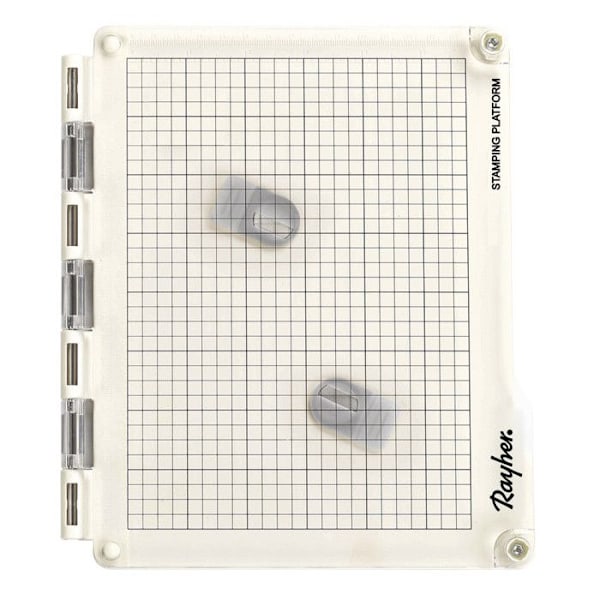 Platform til stempling A5 (23,5 × 20,5 × 1,8 cm) Vit
