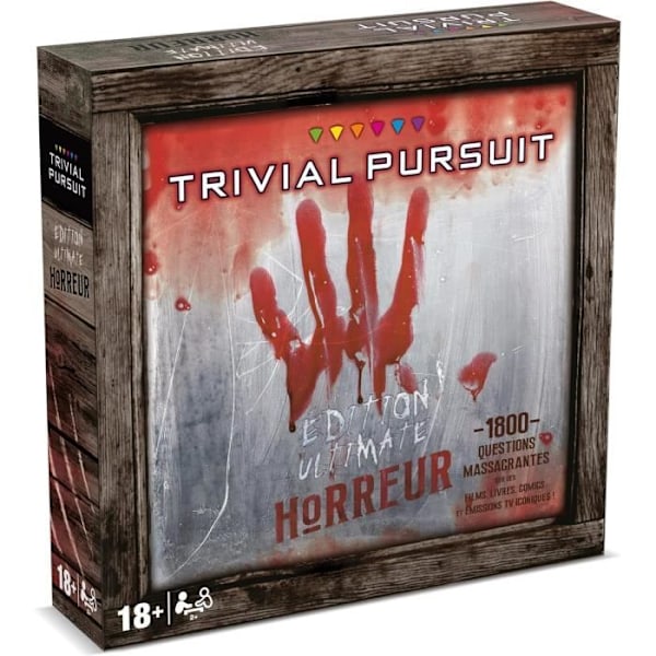 Trivial Pursuit Horror - Brädspel - VINNANDE RÖTTER Flerfärgad