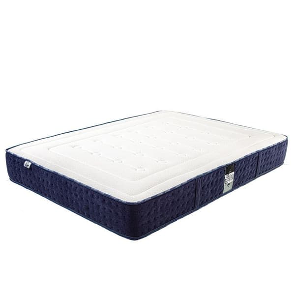 Madrassset 140x190 cm, Cloud, 24 cm, memory foam, medium fast, sommar/vintersida + vit bas 13cm tjock Vit