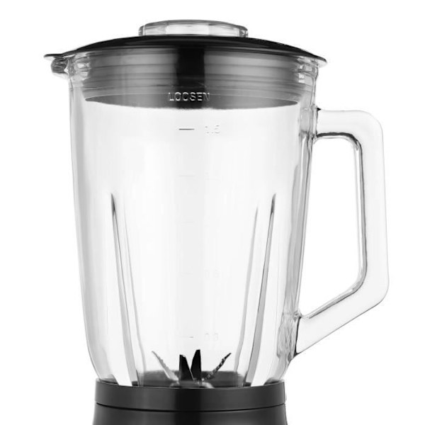 Blender CONTINENTAL EDISON CEBL1000IN Inox 1000W - Skål i glas 1.5L ROSTFRITT STÅL