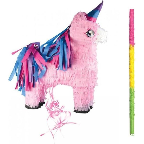 ScrapCooking Party - Unicorn Piñata + Stick