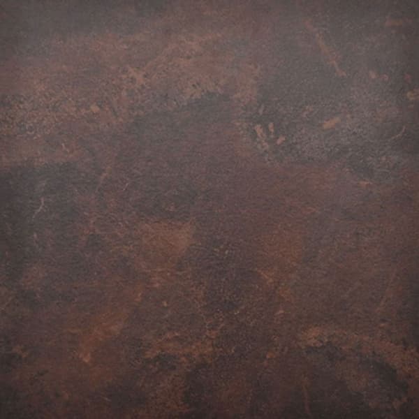 Ståbord 60 x 60 cm - Rund bergrost modell brun