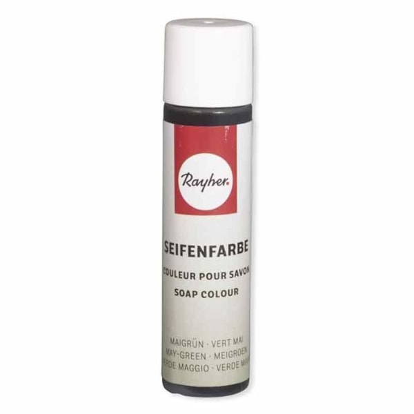 Färgämne för tvål - RAYHER - Grön maj - 10 ml Grön