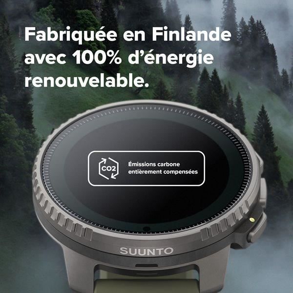 GPS sportsforbundet ur - ALTIMETER - SUUNTO - VERTICAL - Black Sand Skærmdiameter 49 mm Svart och beige