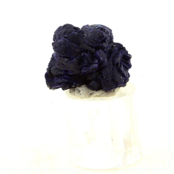 Sten og mineraler. Azurit (Chessylite). 24,0 ct. Chessy-les-Mines, Frankrig.