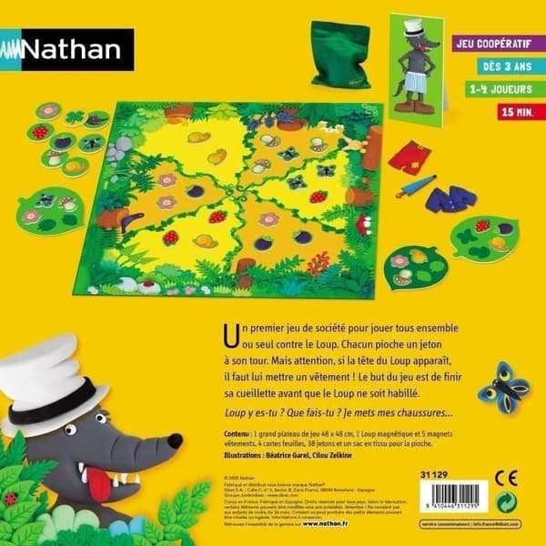 NATHAN - Ulvens spil - Brætspil Flerfärgad