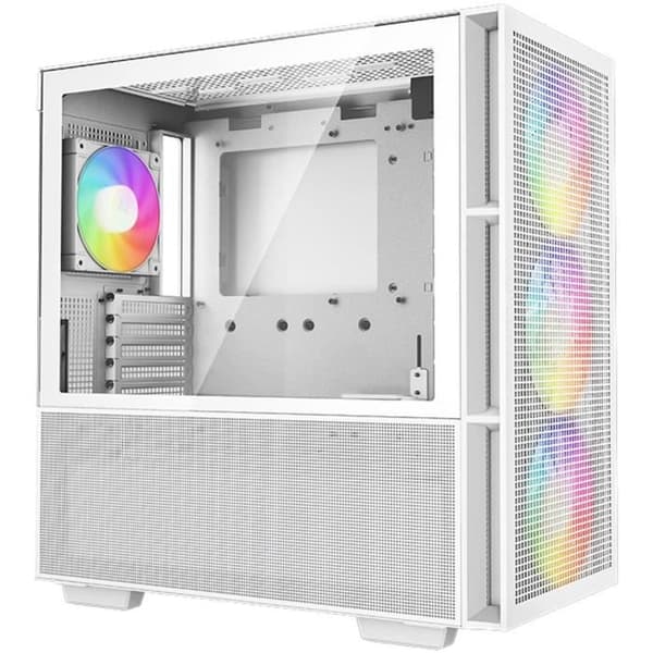 PC-kabinet uden strømforsyning - DEEPCOOL CH560 (Hvid) - Midt-tårn - E-ATX-format - A-RGB-blæsere