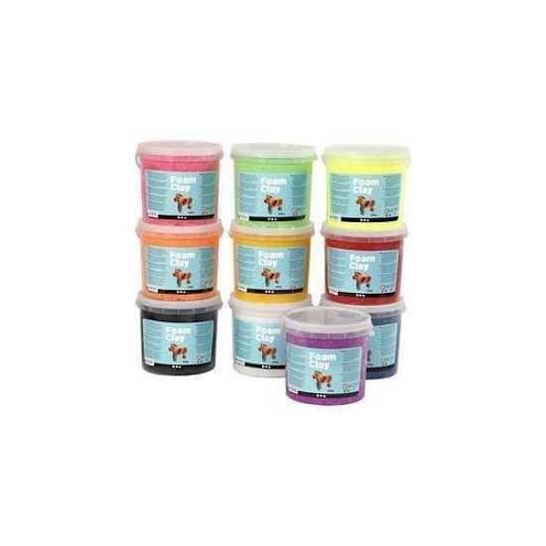 Foam Clay®, Sekoitettavat värit, 10x560gr
