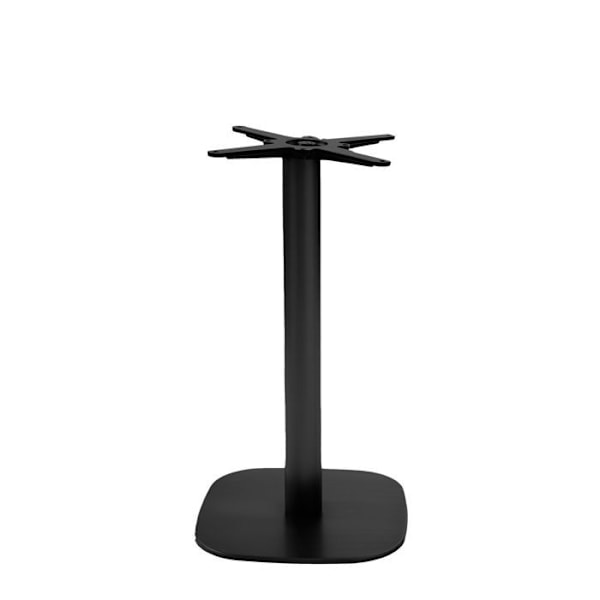Underrede för hög bordshöjd 90 cm modell Rund svart Svart