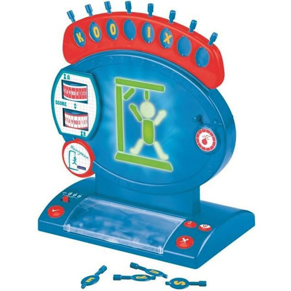 LEXIBOOK - Electronic Hangman Game - 2 pelaajaa - 8 vuotta ja enemmän Blå