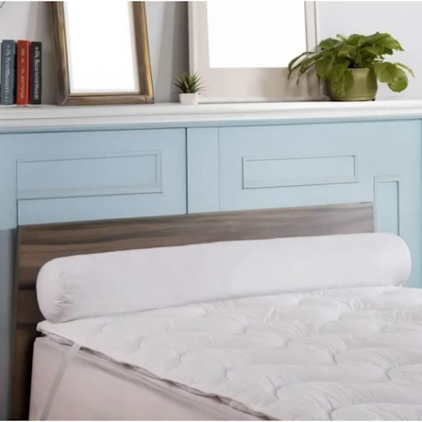 VANCOUVER bolster 140 cm - anti-kvalster - 100% polyester - DODO Vit