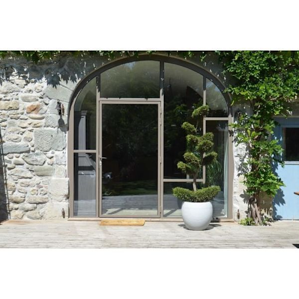 EDA Round Pot Graphit Ø50cm - Kapacitet 46L - Hvid ceruse Vit