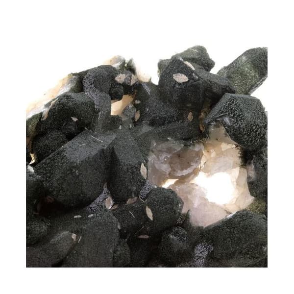 Pierre - Quartz - Klorit + Titanit - 627,5 ct - Plan du Lac - Äkta