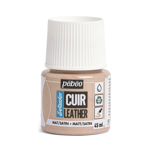 Läderslack - Setacolor - Flera färger tillgängliga - 45 ml 21 - Taupe Flera färger tillgängliga