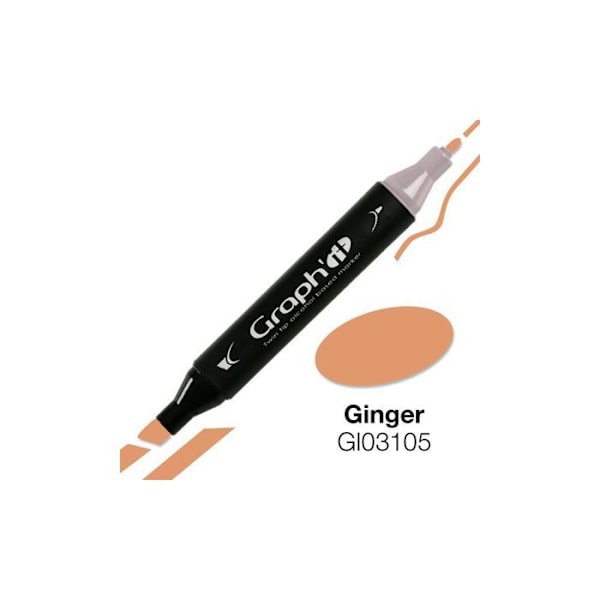 Graph'It - Alkoholmarker Graph'it 3105 Ginger brun