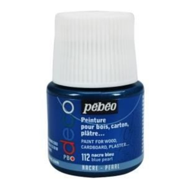 P.BO Deco perlemaling blå perlemor 45ml Pebeo