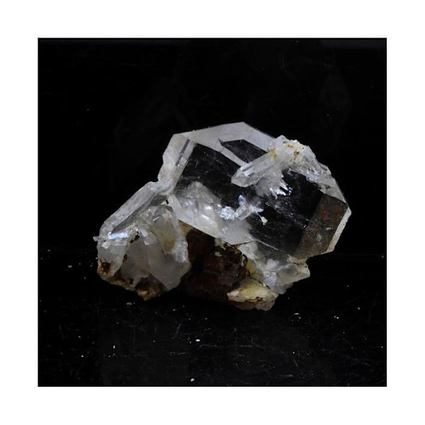 Sten og mineraler. Sjælekvarts (faden kvarts). 20,5 ct. Rif Fournel, Freney d'Oisans, Isère, Frankrig.