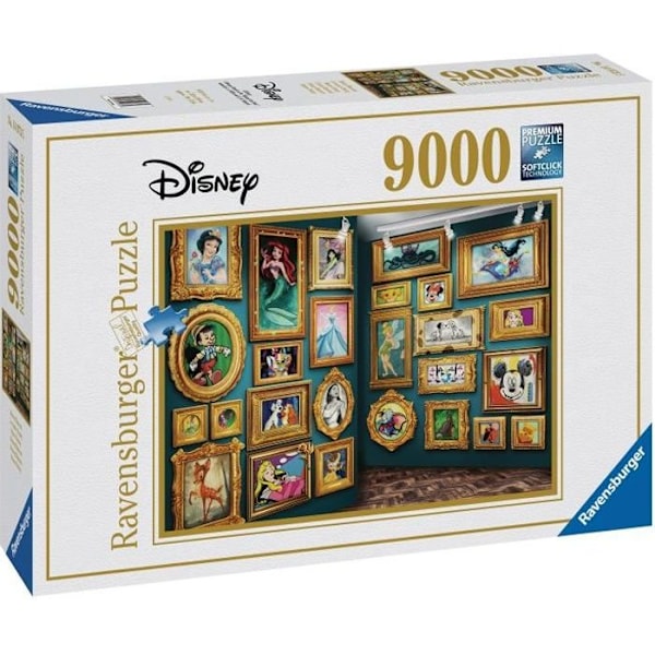 9000 bitars pussel Disneymuseet - Ravensburger - Vuxenpussel - Från 14 år Flerfärgad