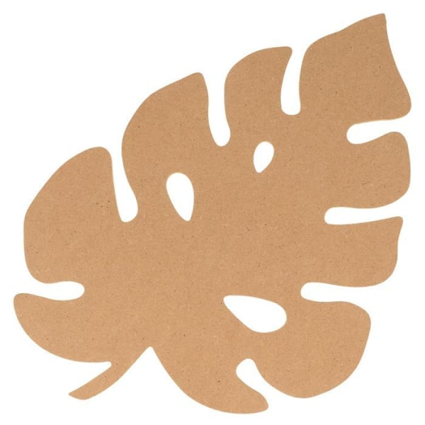 MDF puinen hirviölevy 25 cm Beige