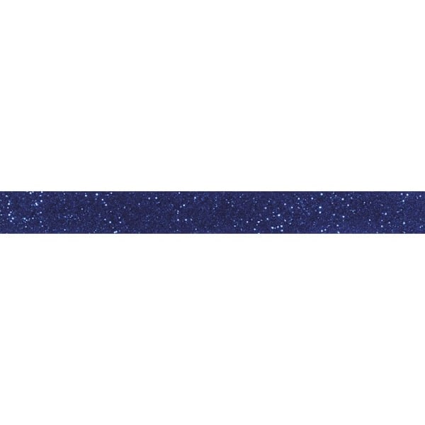 Maskeringstejp paillett - Noname - 5 m x 1,5 cm - Kungablå - Lätt att riva - Avtagbar kungsblå