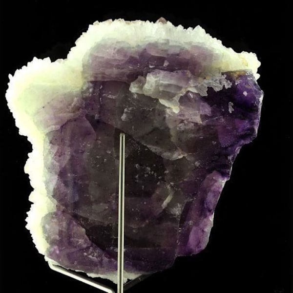 Fluorit + Kvarts - ABIJOUX - 1207,0 ct - L'Avellan mine - Ægthedokument - 90x70x40 mm