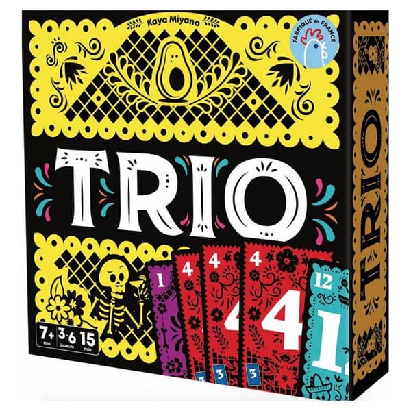 Trio brætspillet Röd