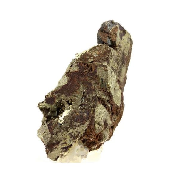 Ludlamite + Pyrit 1870,1 karat Flerfärgad